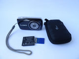 Panasonic Lumix DMC-S3 14.1MP Digital Camera Working TESTED