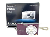 Panasonic LUMIX DMC-FX66 Compact Digital Camera Violet Retro Model