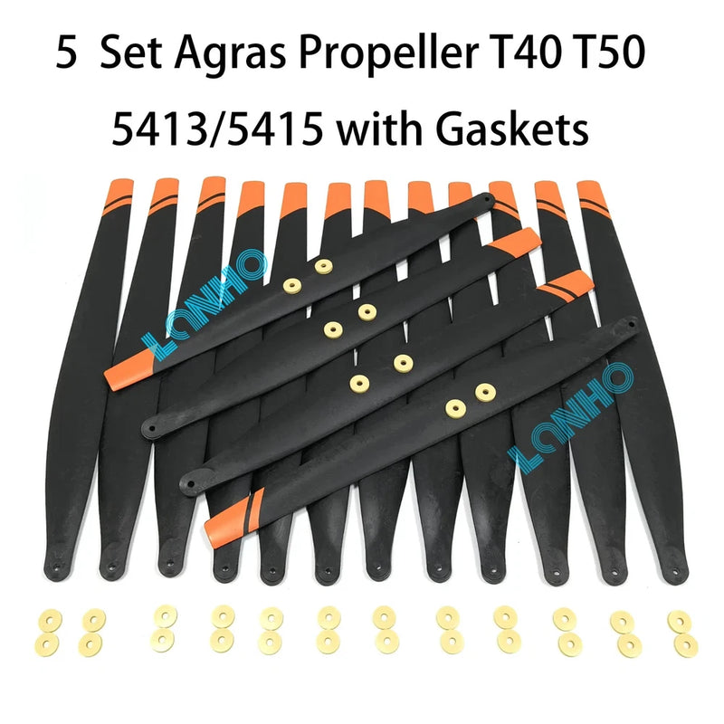 5 Set Agras High Carbon Propellers T40 T50 5413 5415 Blade 40 Pairs