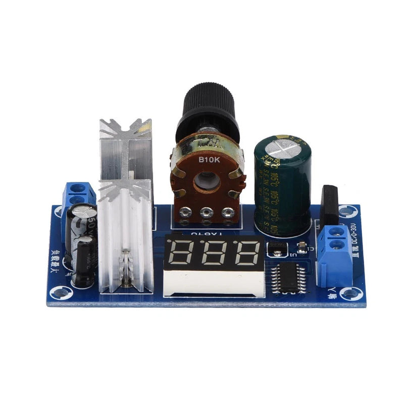 Digital Voltage Display LM317 Adjustable Power Supply For Electronic Enthusiasts