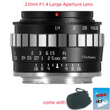 TTArtisan 23mm F1.4 APS-C Large Aperture Lens For fujifilm XF Mount Pro3 Camera
