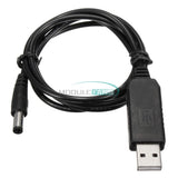 5PCS USB DC 5V to  9V Step-up Module Converter 2.1x5.5mm Male Connector Cable M