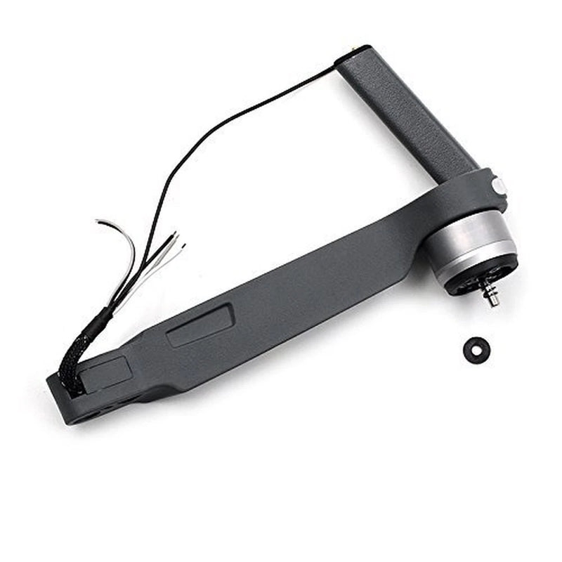 Motor arm repair part, dark gray with wire leads and small mounting screw