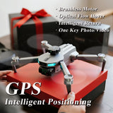 Foldable GPS RC Drone 1080P Dual Cameras Intelligent Return Obstacle Avoidance