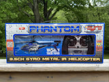 WORLD TECH TOYS PHANTOM 3.5 Channel GYRO METAL IR HELICOPTER 34462 Sealed Box