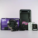 Fujifilm Digital Camera FinePix JV300 14.0MP Purple Tested *Read*