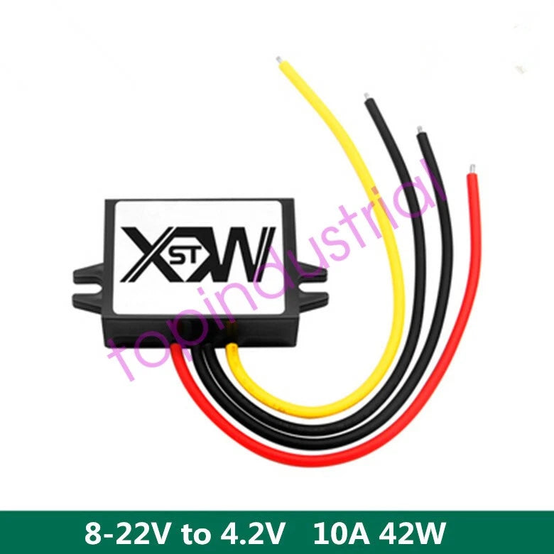 8-22V to 4.2V 10A 42W power converter buck module DC-DC 12V to 4.2V