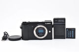 Panasonic Lumix DC-GX7MK3 Camera Body Black Used, 12,583 Shots, Rechargeable Jap