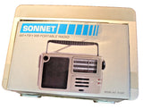 VTG Sonnet Model 3307 Battery Powered AM/FM/WB Weather Band Portable Radio Battery