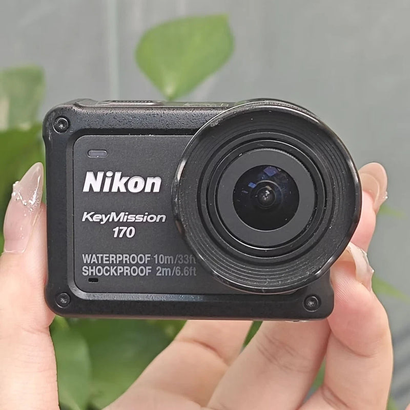 Nikon KeyMission 170 Waterproof Shockproof Action Camera 4K UHD video Bluetooth