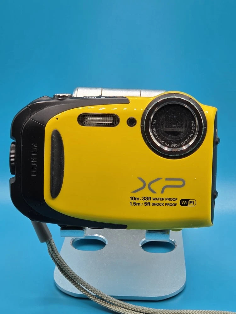 Fujifilm FinePix XP70 16.4MP 5x Zoom Wi-Fi Waterproof Camera Yellow