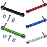 Aluminum RC steering servo tie rods with ball ends, screws and spacers (multi-color)