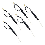 5 PACK 100mm Frsky 2.4G IPEX Antenna 2400-2500MHz For RC FPV Drone Antennas H