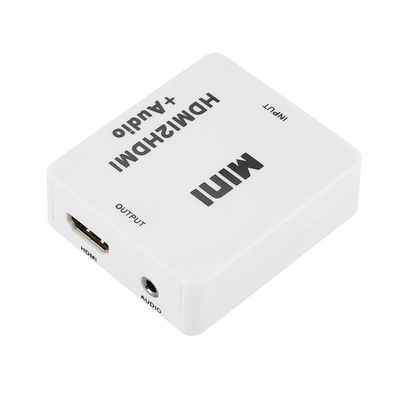 NEW HDMI Input Mini HDMI2HDMI Audio Converter HDMI Extractor Splitter 3.5mm Out