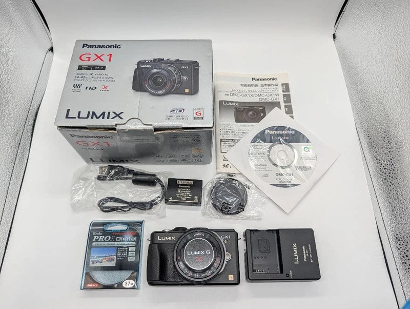 Panasonic GX1 Mirrorless Camera Body and Accessories