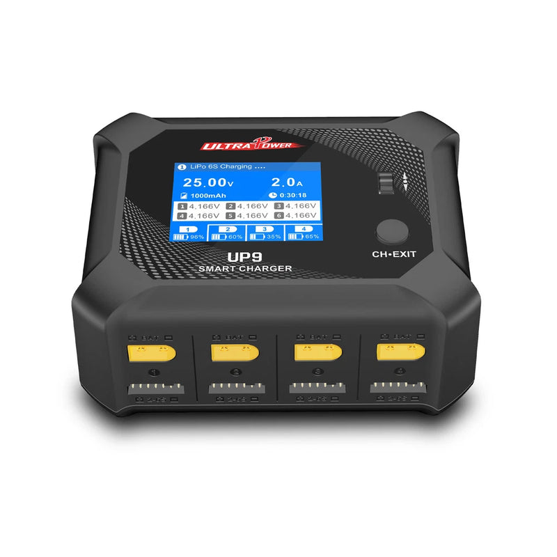 UP9 4 Channel 200W 4*5A 1-6S LiPo LiHV Battery Charger for RC Model Toys