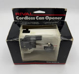Rival Vintage White Model 79 Cordless Battery Operated Portable Can Opener Battery