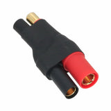 HXT 6.5mm Male Plug to AS150 XT150 Female Jack No Wires Adapter RC Lipo Battery