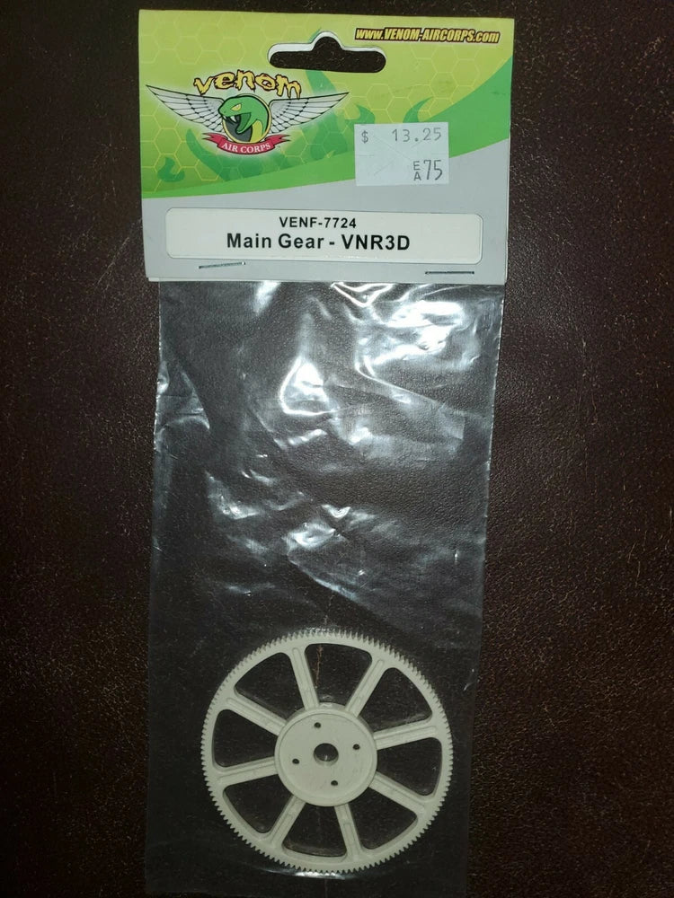 RC helicopter main gear wheel for Venom in retail package