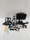 GoPro HERO 4 Session Action Camera Black With Accessories & Case Tested Works
