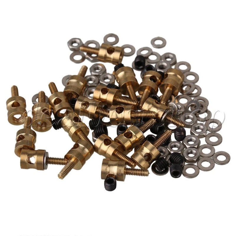 2mm Servos Stopper Servo Connectors Linkage for RC Model RC Helicopter Set of 20