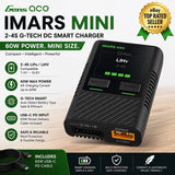 Gens ace iMars mini G-Tech USB-C 2-4S 60W Charger with Power Cable-US GEA60WC1AS