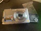 Panasonic Lumix DMC-FX500 10MP Compact Digital Cam 25mm Leica Lens PARTS PARTS!!