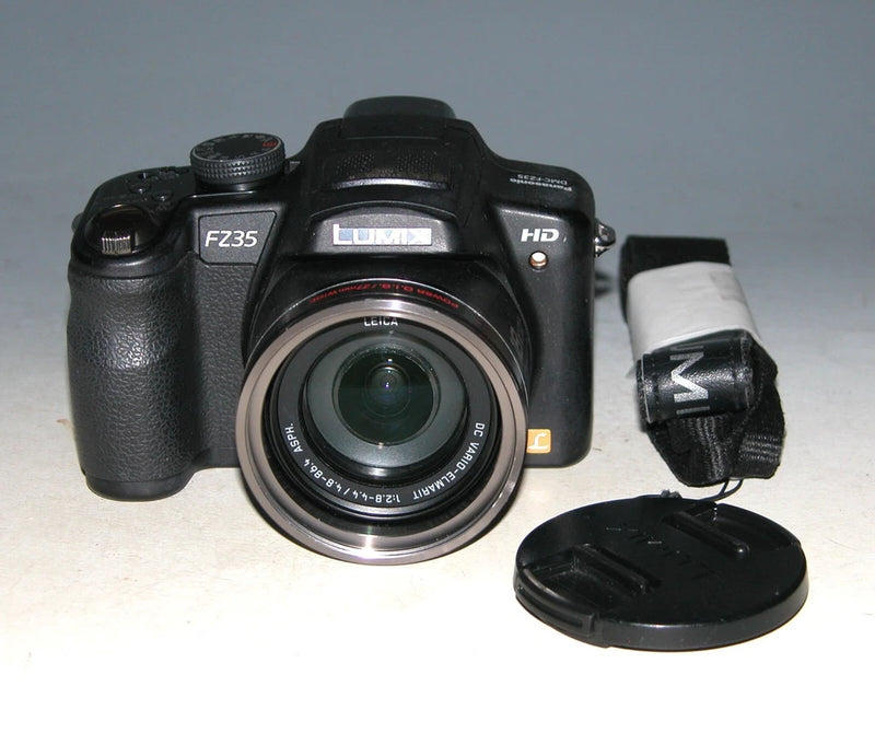 Panasonic Model Lumix DMC-FZ35 12.1MP 18x Zoom Digital Camera - Black #5418
