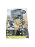 ITEK ACTION PRO 1080P ULTRA HD SPORTS CAMERA WITH  9 BONUS ITEMS Waterproof