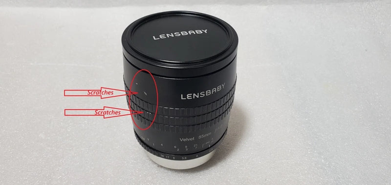 Lensbaby Velvet 85mm f/1.8 Lens for Fujifilm X v85.015535