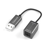 USB A SPDIF Input Adapter for PC [Stereo Recording ONLY, NOT for Playing Audi...