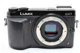 Panasonic LUMIX DMC-GX7 Body - Excellent Condition, Tested Working