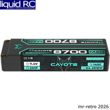 Cayote CYE872S145B 2s 145c Stick LiPo Battery (7.4v/8700mah) Battery