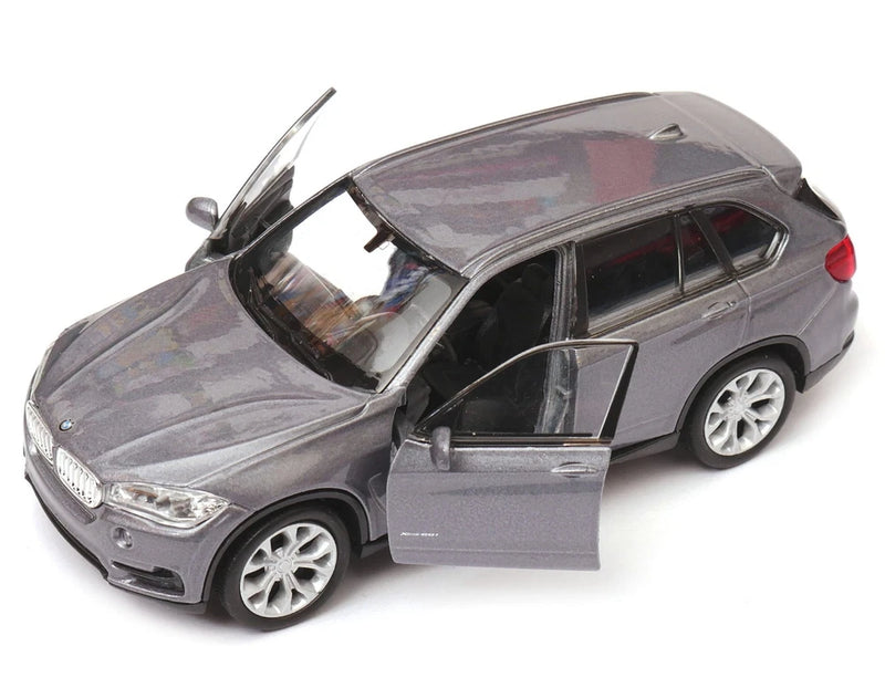BMW X5 Germany Luxury Car Model Toy Grey Diecast 1:34-1:39 Scale Welly