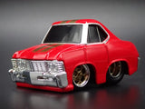 1967 67 CHEVY CHEVROLET IMPALA CAR TUNED RED 1:64 SCALE DIECAST MODEL CAR