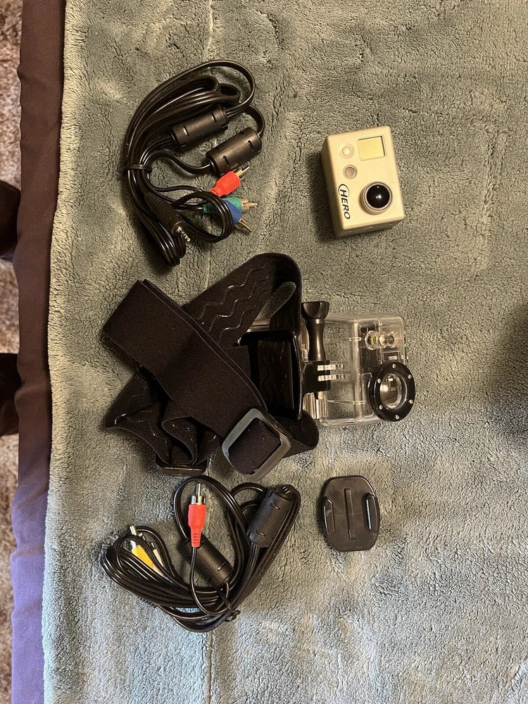 GoPro Hero 960 with Case and Component Cables