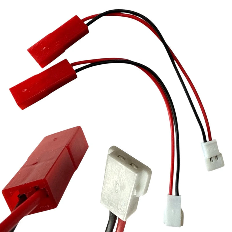 JST to Walkera 2Pin Connector Plug Wire 2pcs for 3.7v LiPO Battery RC FPV Drones