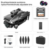 2025 New M66 Drone HD Folding Remote Control with Camera and Screen 5G FPV Camer