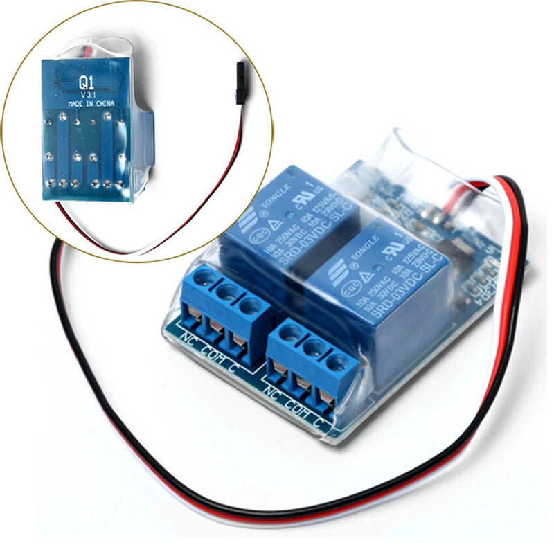 Q1 Remote Control Relay Switch PWM Switch for RC Airplane Drone FPV Quadcopter