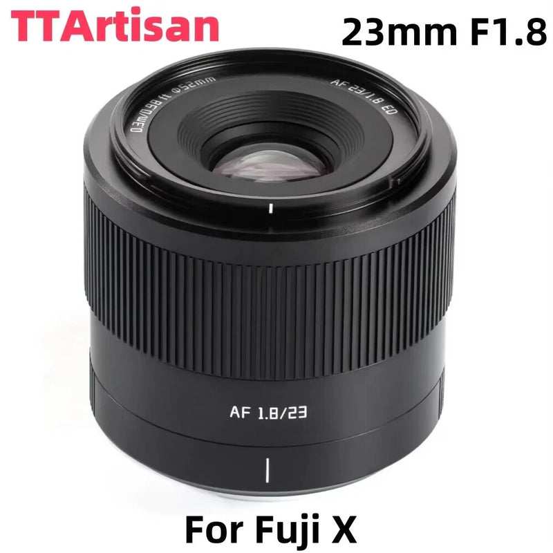 TTArtisan AF 23mm F1.8 APS-C Auto Focus Lens for Fujifilm Fuji X-A10 X-A1 Mount