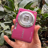 Panasonic Lumix DMC-SZ7 14.1MP 10x Optical Zoom Digital Camera - WORKING Pink
