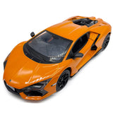 1/24 Lamborghini Revuelto Model Car Diecast Toy Cars Toys for Boys Kids Orange Battery
