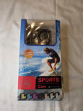 1080p sports action camera retail box with 2-inch screen and waterproof rating