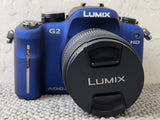 Panasonic LUMIX DMC-G2 Blue Mirrorless Camera Kit 14-42mm Bundle Tested
