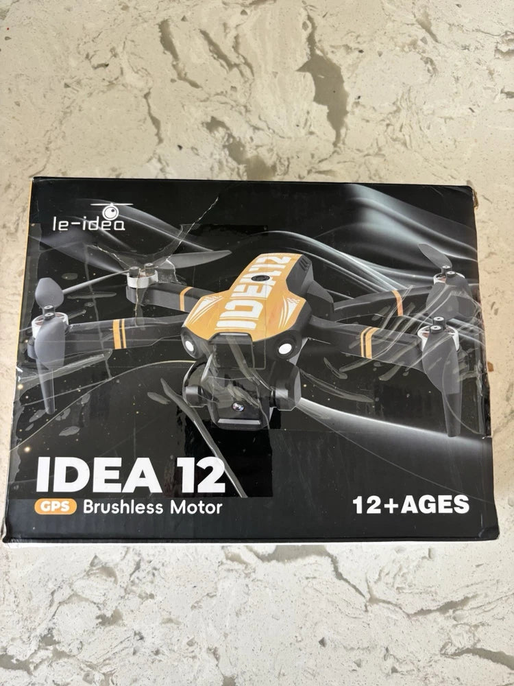 le-idea IDEA 12 GPS brushless motor foldable quadcopter drone box, 12+AGES