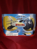 REMOTE CONTROL BLACK HELICOPTER RC Intelli Heli World Tech 3 ch channel 3.5" TOY