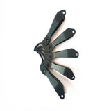 Agricultural drone locking buckle handle, dark metal U-shaped bracket with three arms