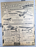 Vintage Berkeley Model Airplane & Radio Control Ad ?C Double-Sided Aviation Hobby