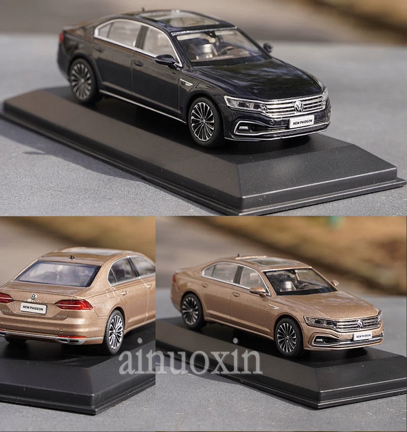 1/43  PHIDEON 2020 Metal Diecast Model Car Display Toy Gold/Dark Blue