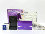 Fujifilm FinePix Z90 Camera Purple Compact 12MP Digital Point & Shoot From Japan